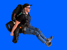 Load image into Gallery viewer, Disabled skydiver auxiliary Harness
